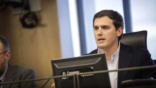 El presidente de Ciudadanos, Albert Rivera El presidente de Ciudadanos, Albert Rivera