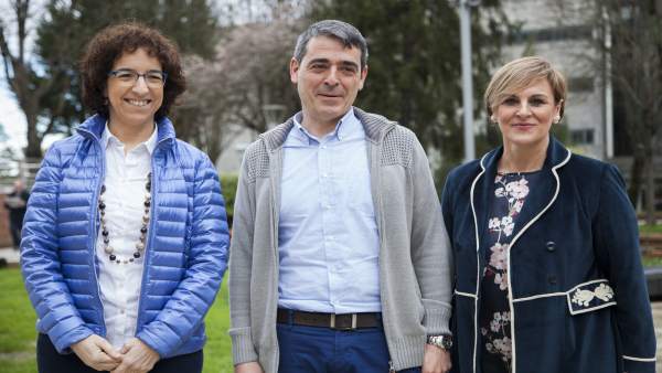 Aitziber Idigoras, Ander Gorrotxategi e Itxaso Atutxa Aitziber Idigoras, Ander Gorrotxategi e Itxaso Atutxa