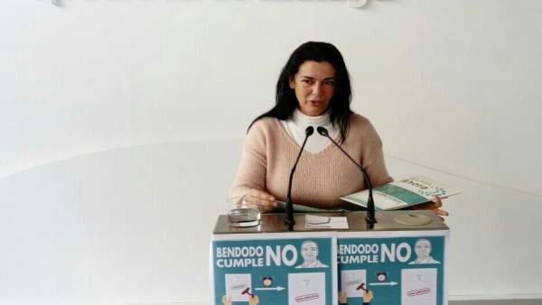 Rosa Galindo portavoz de Málaga Ahora en la Diputación de Málaga edil capital Rosa Galindo portavoz de Málaga Ahora en la Diputación de Málaga edil capital