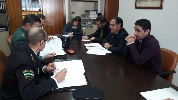 Junta local de seguridad en Alameda Junta local de seguridad en Alameda