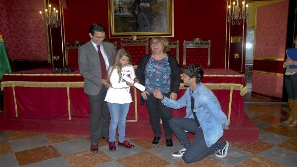 Recepción de la ganadora de Master Chef Junior Recepción de la ganadora de Master Chef Junior