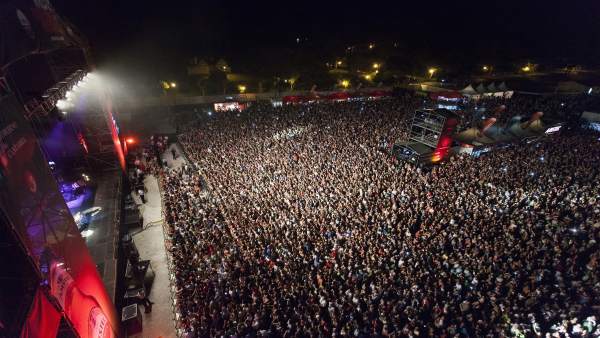 Público, concierto, Amstel Music, Santander. Público, concierto, Amstel Music, Santander.