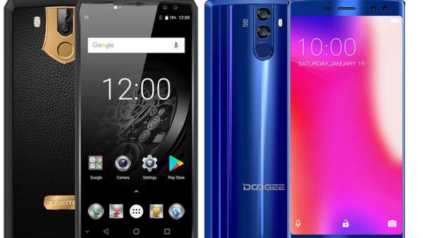 Doogee bl12000 pro vs oukitel k10