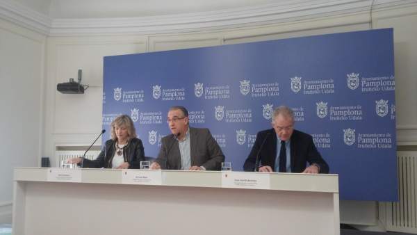 María Caballero, Enrique Maya y Juanjo Echeverría María Caballero, Enrique Maya y Juanjo Echeverría