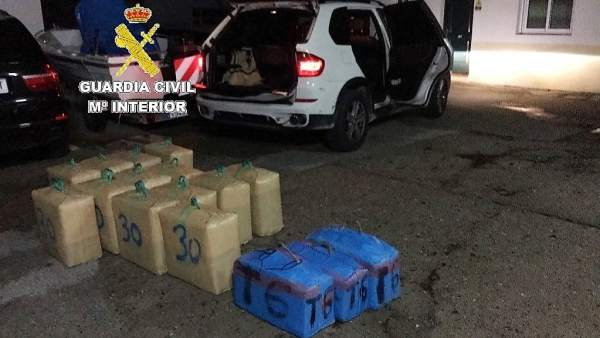 Droga intervenida en La Línea Droga intervenida en La Línea