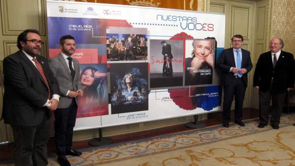 Presentación del ciclo 'Nuestra Voces' . Presentación del ciclo 'Nuestra Voces' .