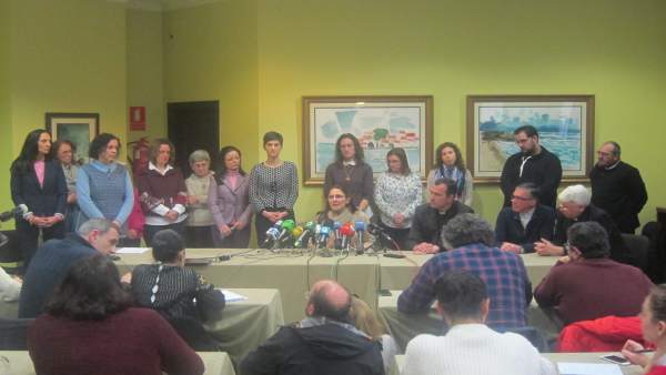Consagrados de los Miguelianos dan una rueda de prensa Consagrados de los Miguelianos dan una rueda de prensa