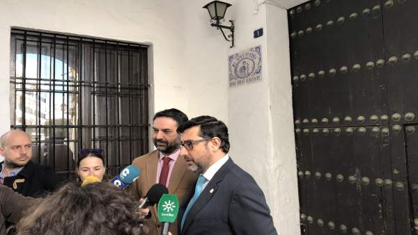 Visita de Francisco Javier Fernández a Utrera (Sevilla) Visita de Francisco Javier Fernández a Utrera (Sevilla)