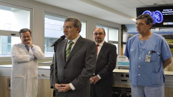 El consejero de Sanidad de Aragón, Sebastián Celaya. El consejero de Sanidad de Aragón, Sebastián Celaya.