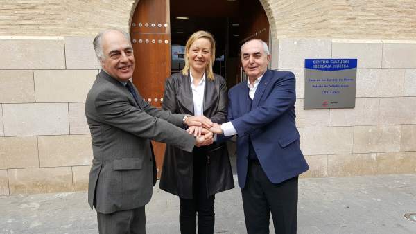 José Luis Rodrigo, Marta Gastón y Manuel Rodríguez Chesa José Luis Rodrigo, Marta Gastón y Manuel Rodríguez Chesa