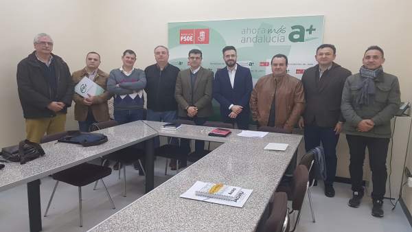Reunión del PSOE con sindicatos penitenciarios Reunión del PSOE con sindicatos penitenciarios