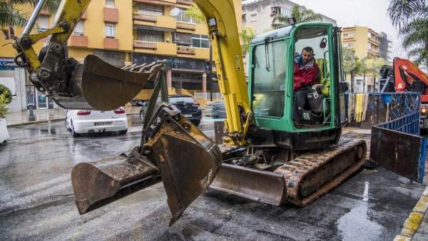 OBras de peatonalizazión de Torremolinos OBras de peatonalizazión de Torremolinos