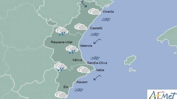 Nubes por la tarde en toda la región Nubes por la tarde en toda la región