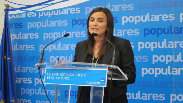 La portavoz del PPN, Cristina Sanz. La portavoz del PPN, Cristina Sanz.