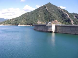 Embalse de La Baells.