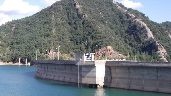 Embalse de La Baells. Embalse de La Baells.