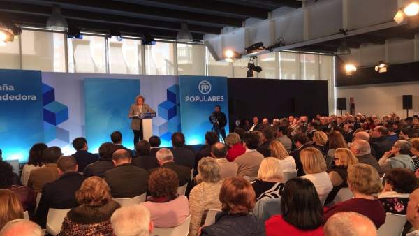Fátima Báñez, en la convención de Elche este sábado Fátima Báñez, en la convención de Elche este sábado