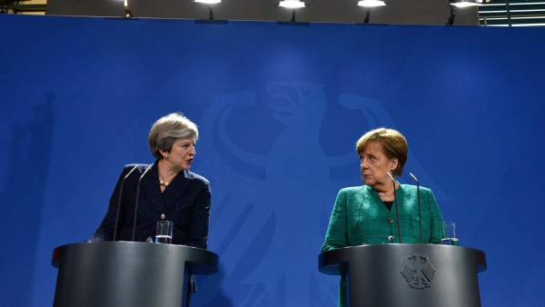 Theresa May y Angela Merkel Theresa May y Angela Merkel