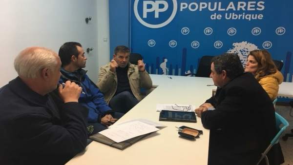Reunión del PP de Cádiz con Asociación de Ciclistas Reunión del PP de Cádiz con Asociación de Ciclistas