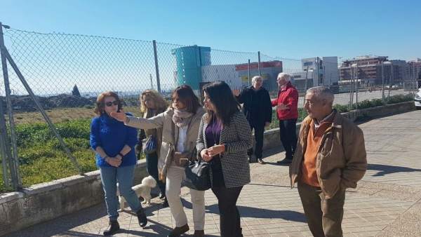 Concejales de Cs visitan el barrio del Zaidín-PTS Concejales de Cs visitan el barrio del Zaidín-PTS