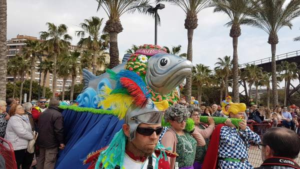 Entierro de la sardina en el Carnaval de Almería Entierro de la sardina en el Carnaval de Almería