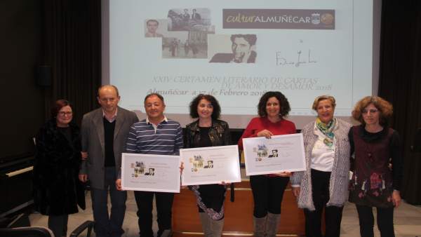 Entrega de premios de cartas de amor y de desamor de Almuñécar (Granada) Entrega de premios de cartas de amor y de desamor de Almuñécar (Granada)