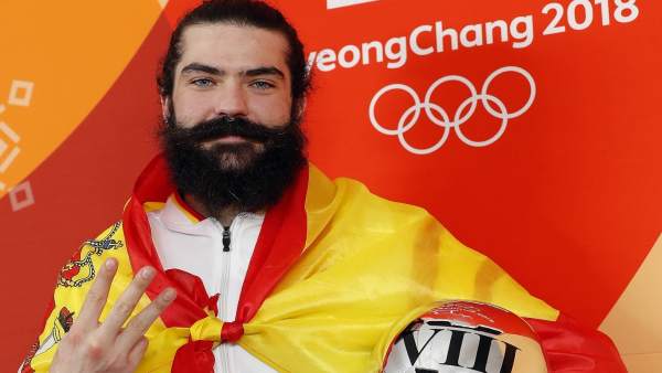 Regino Hernández, tercer medallista español en unos Juegos de invierno Regino Hernández, tercer medallista español en unos Juegos de invierno