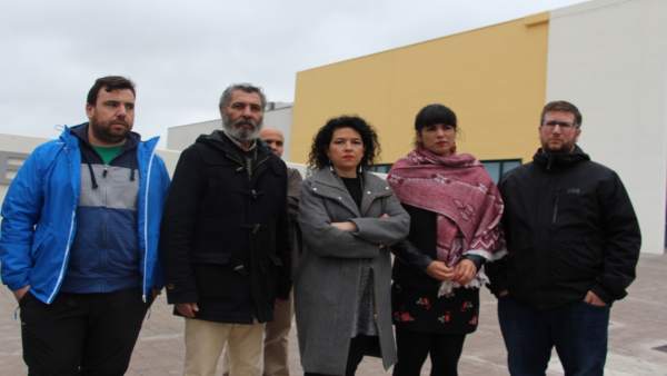 Teresa Rodríguez (Podemos) en la cárcel de Archidona Teresa Rodríguez (Podemos) en la cárcel de Archidona