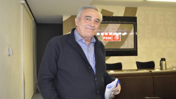 El portavoz parlamentario del PSOE Aragón, Javier Sada. El portavoz parlamentario del PSOE Aragón, Javier Sada.