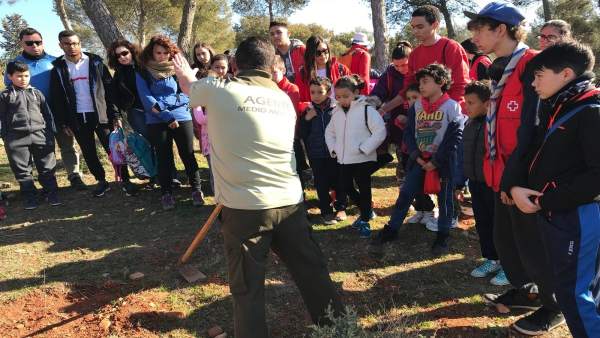 Jornada de repoblación de árboles en Dehesa del Generalife Jornada de repoblación de árboles en Dehesa del Generalife