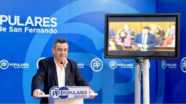 El portavoz del PP en la diputación de Cádiz, José Loaiza El portavoz del PP en la diputación de Cádiz, José Loaiza