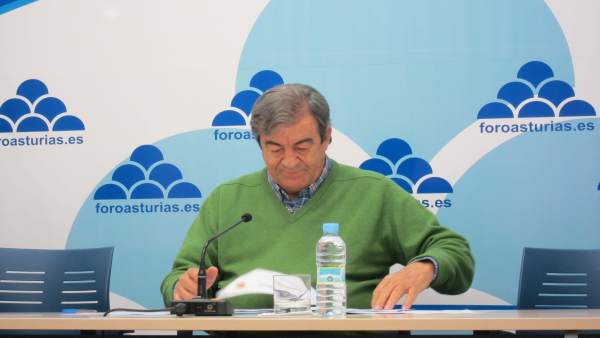 El secretario general de Foro Asturias, Francisco Álvarez-Cascos El secretario general de Foro Asturias, Francisco Álvarez-Cascos