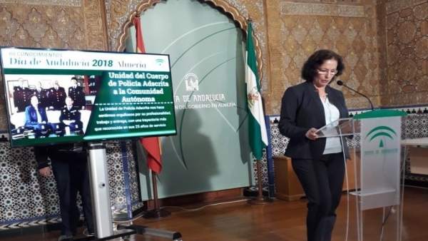 La delegada de la Junta en Almería, Gracia Fernández La delegada de la Junta en Almería, Gracia Fernández