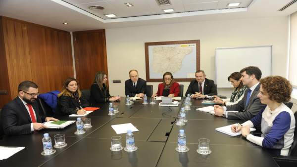 Reunión de Adif, Ayuntamiento de Lugo y Xunta Reunión de Adif, Ayuntamiento de Lugo y Xunta