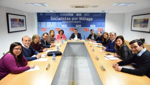Regunión del PSOE con el grupo parlamentario Regunión del PSOE con el grupo parlamentario