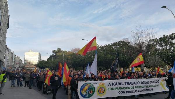 Manifestación en A Coruña Manifestación en A Coruña