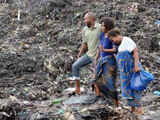 Alud de basura en Mozambique