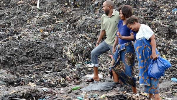 Alud de basura en Mozambique Alud de basura en Mozambique