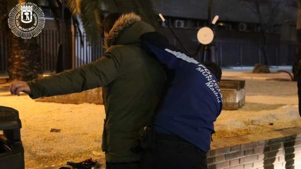 Detención en Usera Detención en Usera