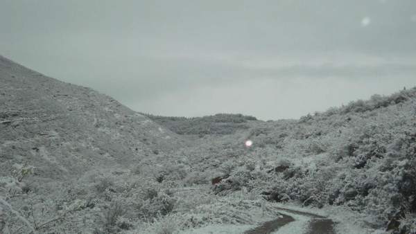Nieve en La Rioja, monte nevado Nieve en La Rioja, monte nevado