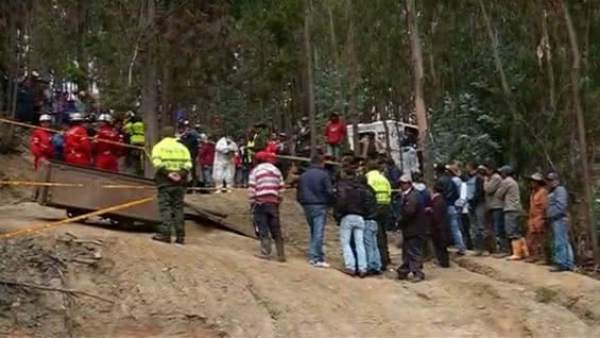 Explosión en una mina de Colombia Explosión en una mina de Colombia