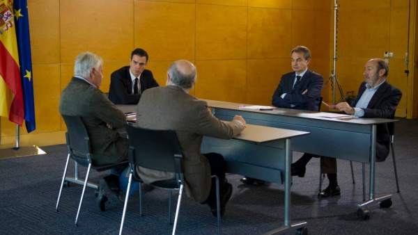 Pedro Sánchez, Zapatero, González, Pedro Sánchez, Zapatero, González,