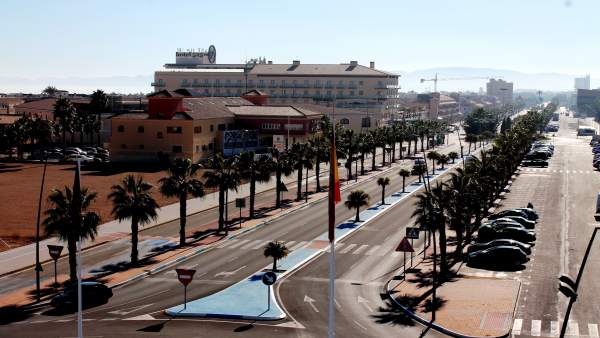 Avenida principal de Los Alcázares Avenida principal de Los Alcázares