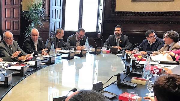 Junta de Portavoces del Parlament. Junta de Portavoces del Parlament.