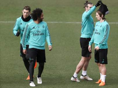 Entrenamiento del Real Madrid
