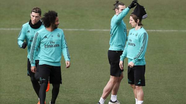 Entrenamiento del Real Madrid Entrenamiento del Real Madrid