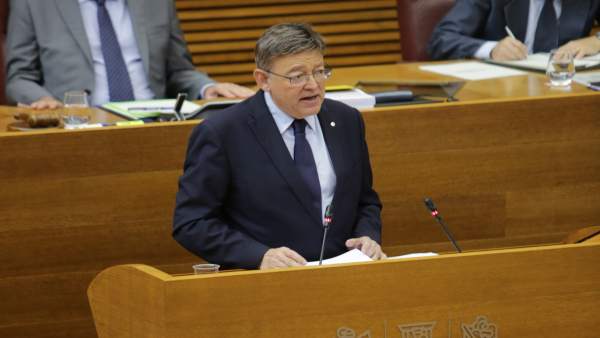 Puig sobre la reforma de la Llei Electoral: "Millorar la representació de les sensibilitats democràtiques és positiu" Puig sobre la reforma de la Llei Electoral: "Millorar la representació de les sensibilitats democràtiques és positiu"