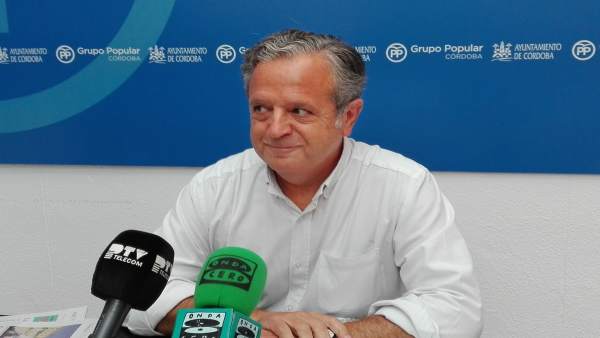 El viceportavoz del PP en el Ayuntamiento de Córdoba, Salvador Fuentes El viceportavoz del PP en el Ayuntamiento de Córdoba, Salvador Fuentes