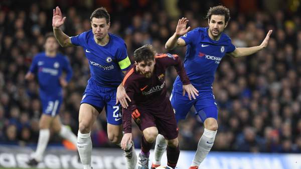 Messi en el Chelsea - Barça Messi en el Chelsea - Barça