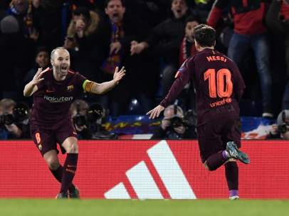 Messi e Iniesta